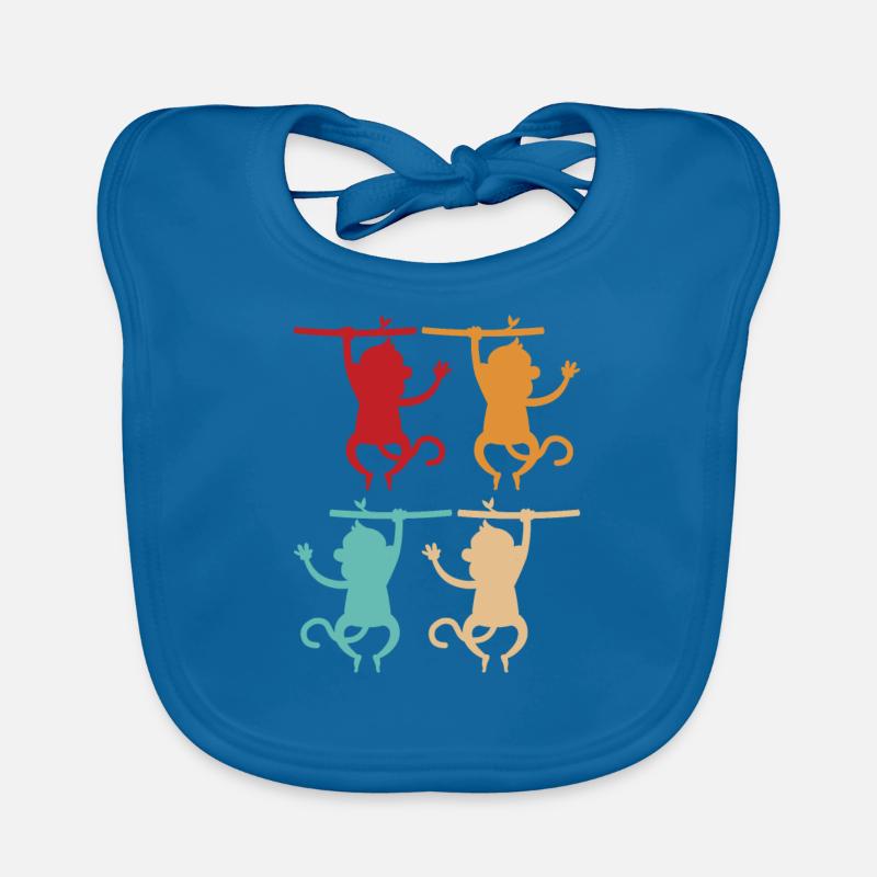 monkey Organic Baby Bibs