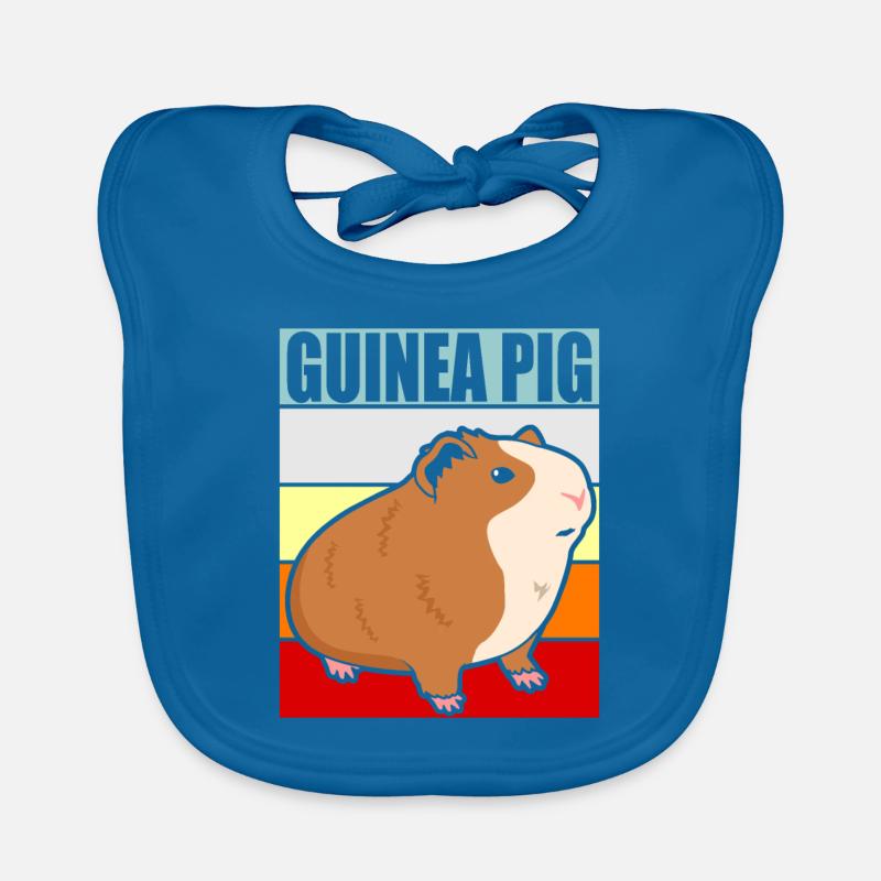 Cochon d'Inde Bavoir bio Bébé