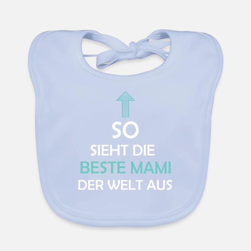 Beste Mami Mami Geschenkidee Baby Bio-Lätzchen