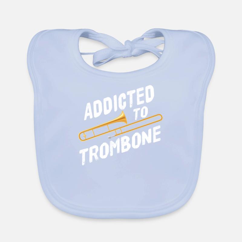 Trombone trombone Bavoir bio Bébé