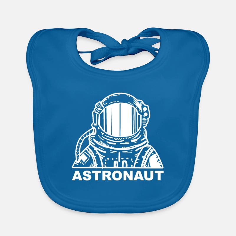 Astronaute - fusée spatiale voyage dans l'espace Bavoir bio Bébé