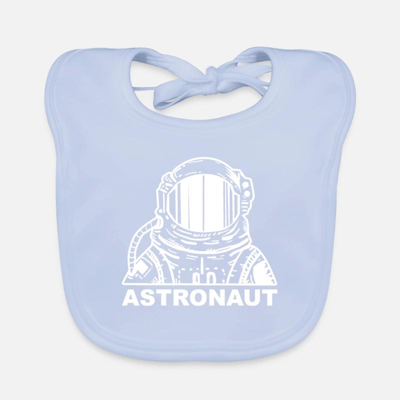 Astronaute - fusée spatiale voyage dans l'espace Bavoir bio Bébé