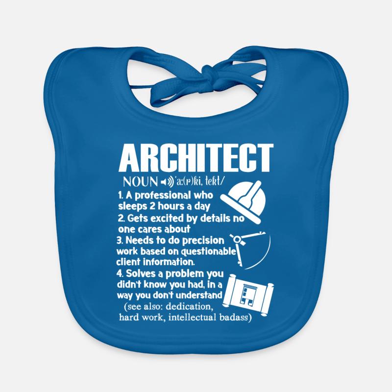 Définition d'architecte Bavoir bio Bébé