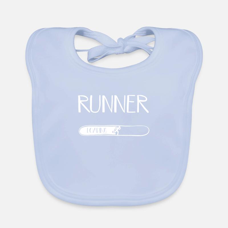 Marathon Runner Loading - Sports d'endurance Bavoir bio Bébé