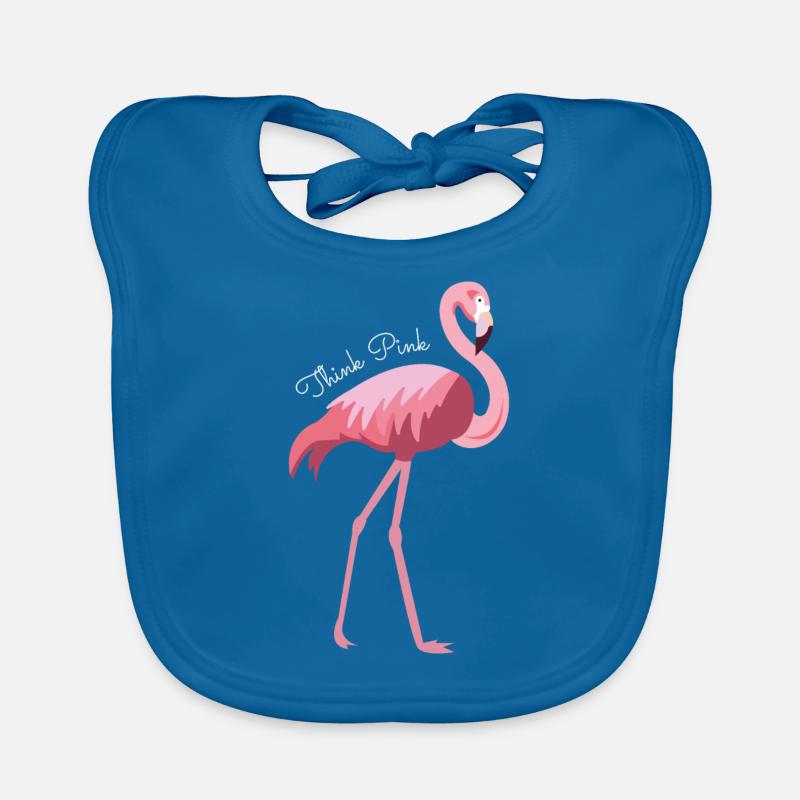 Flamingo Bavoir bio Bébé