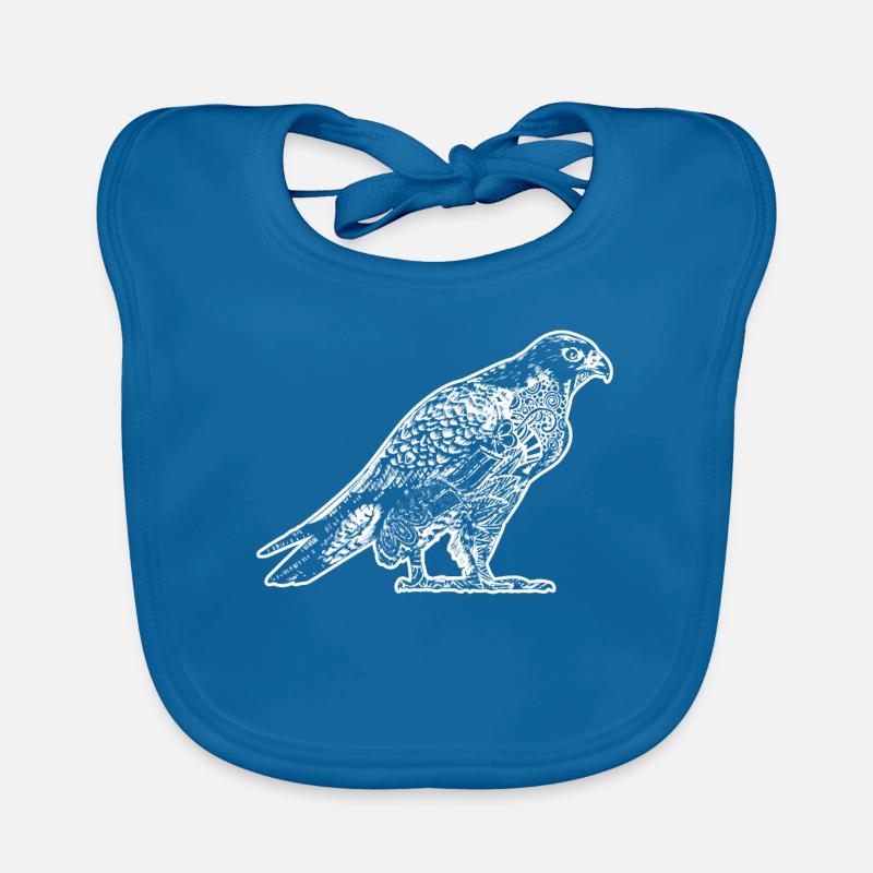 Goshawk Goshawk Blumenmuster Baby Bio-Lätzchen