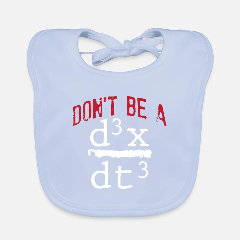 Drôle nerd math physique blague maths geek Bavoir bio Bébé