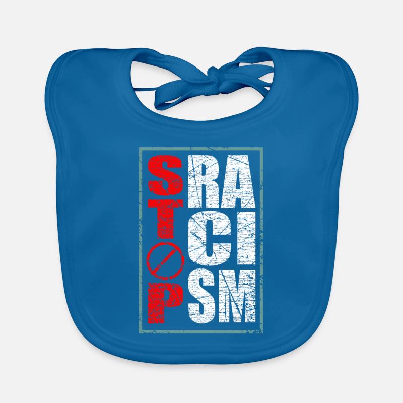 Anti racisme Bio-slabbetje voor baby's