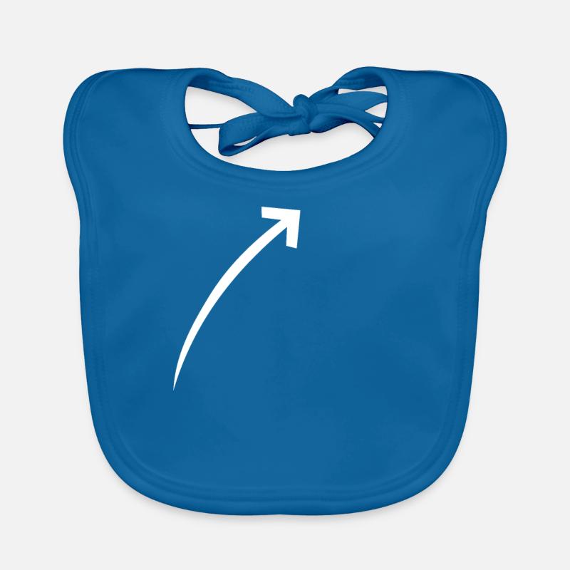 Icône de flèche Bavoir bio Bébé
