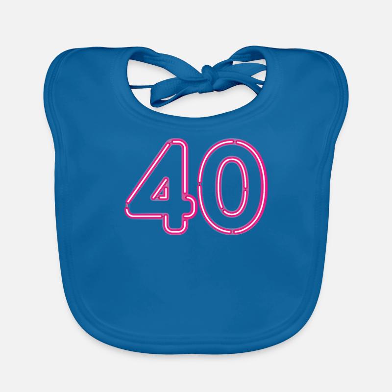 40e anniversaire Bavoir bio Bébé