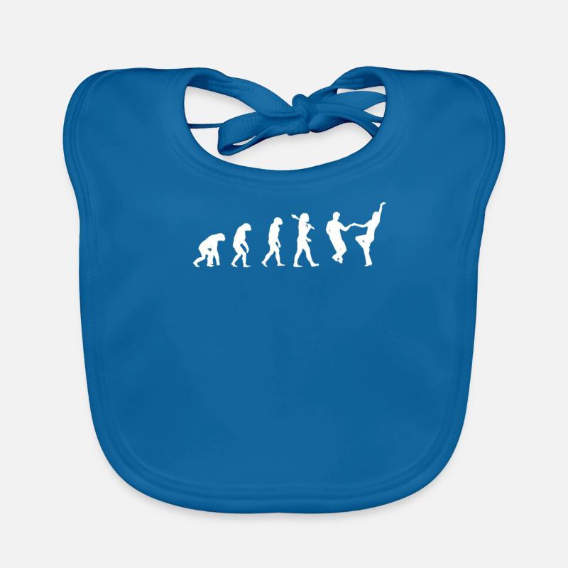 Swing Dance Evolution Awesome Tshirt Organic Baby Bibs