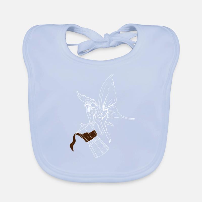 Fée du café Bavoir bio Bébé