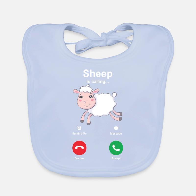 mouton Bavoir bio Bébé