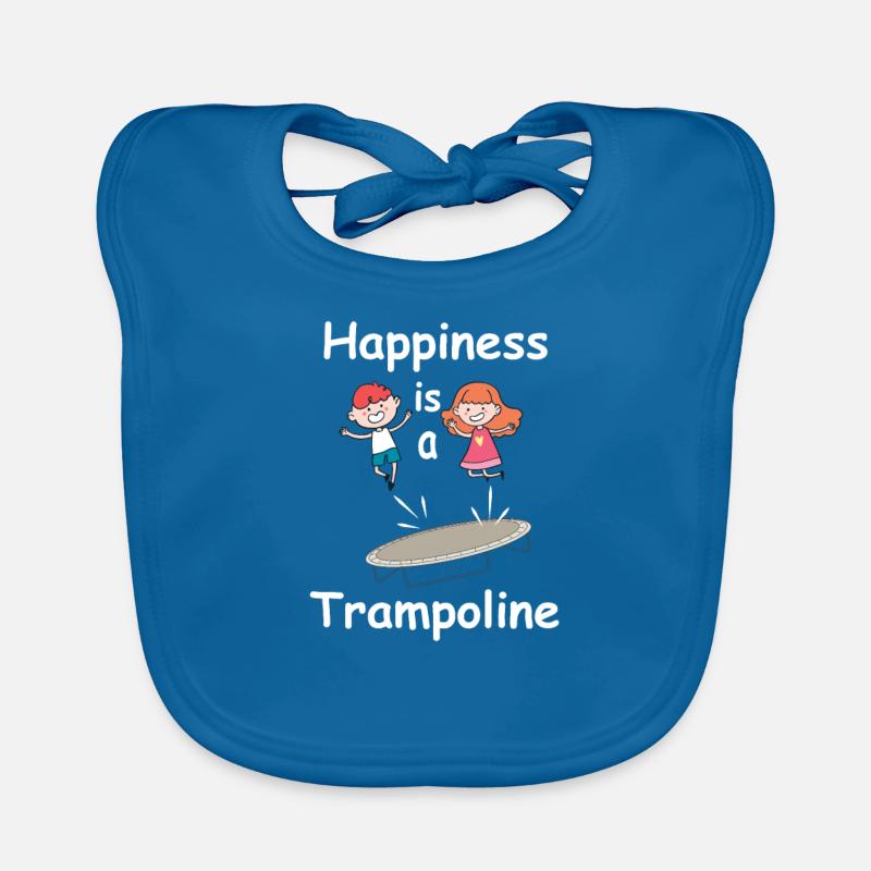 Trampolin Baby Bio-Lätzchen