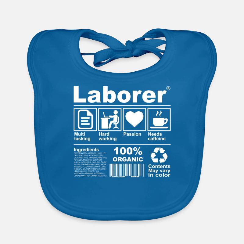 Ouvrier Bavoir bio Bébé