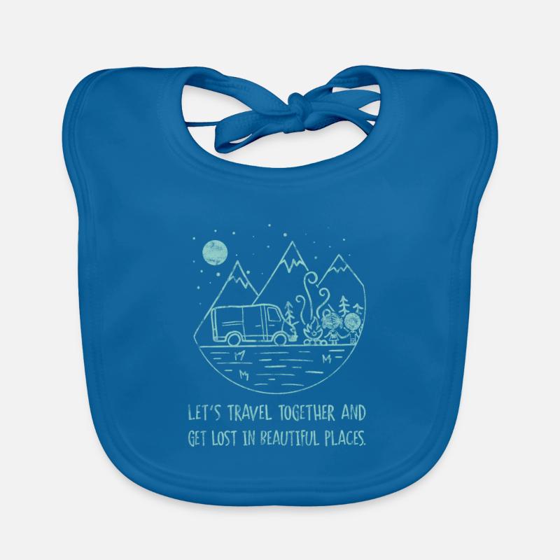 Let’s la relation camping fourgon Bavoir bio Bébé