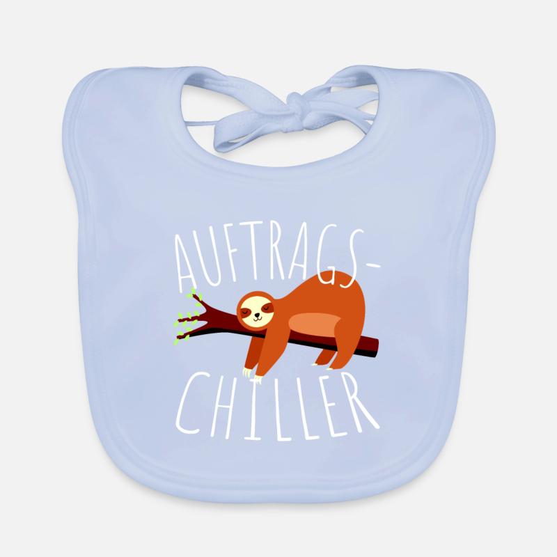 Commande paresseux cadeau commande Chiller Bavoir bio Bébé