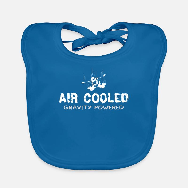Skydive Air Cooled Gravity Powered Gift pour Sk Bavoir bio Bébé