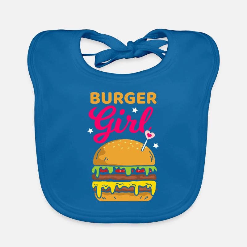 Hamburger Burger Bavoir bio Bébé