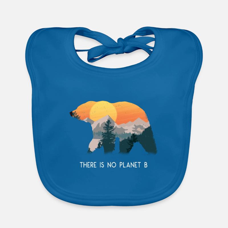 Climate strike Climate Change Demo Climate Organic Baby Bibs