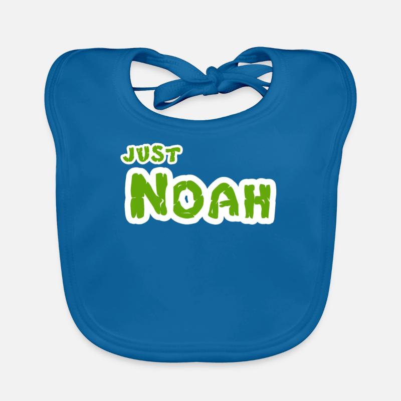 Noah Name Baby Bio-Lätzchen