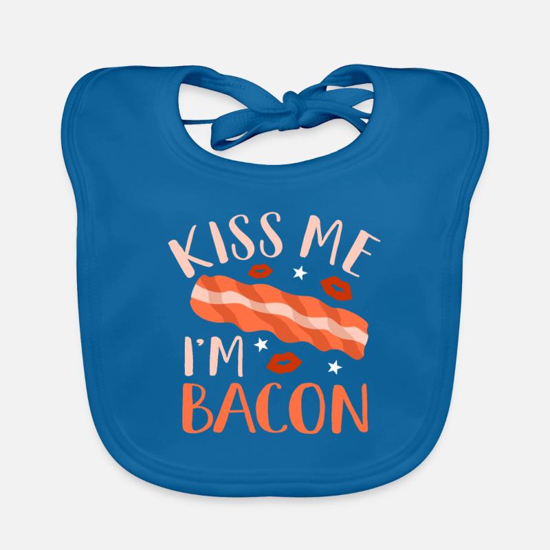 Bacon Organic Baby Bibs