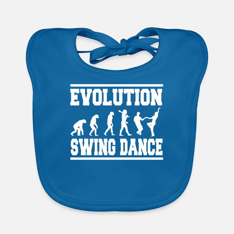 Evolution swing dance Organic Baby Bibs