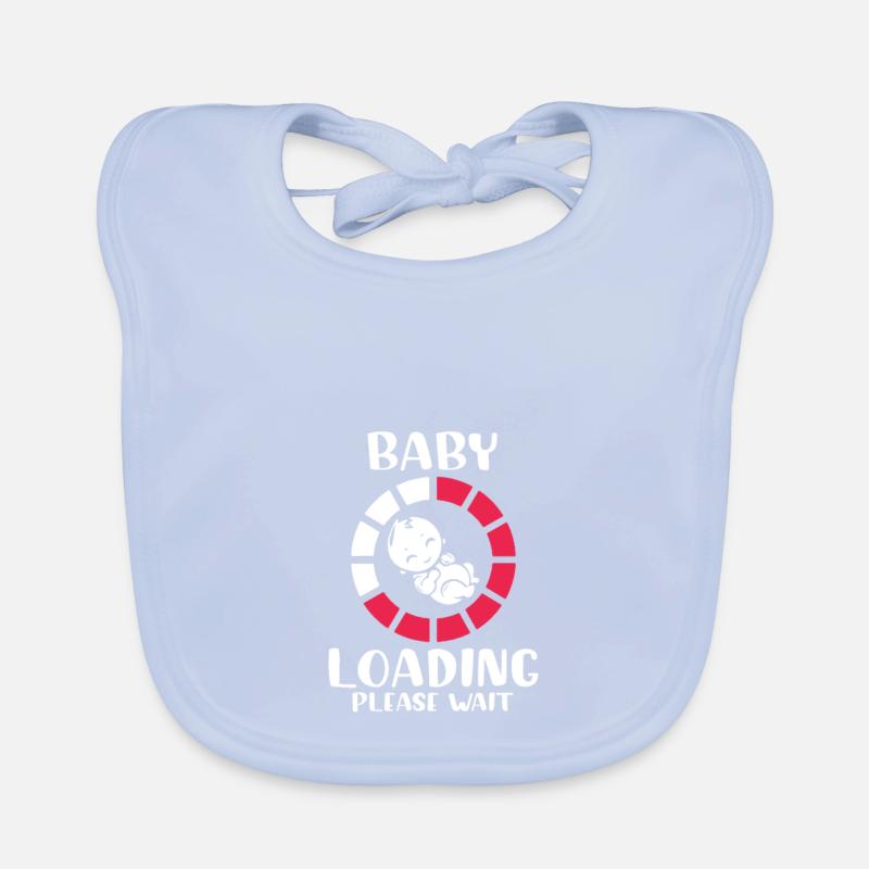 Witziges Geschenk werdende Mutter baldige Geburt M Baby Bio-Lätzchen