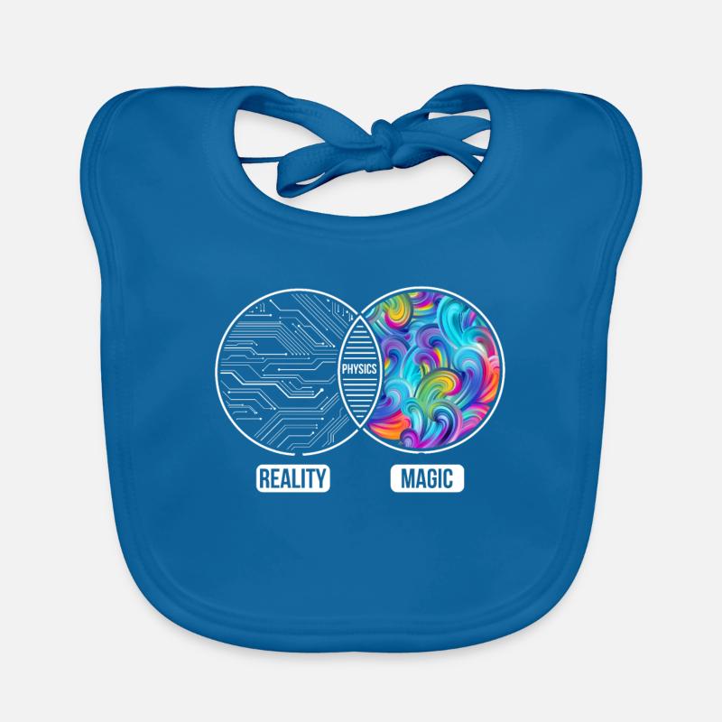 Physique Atome Science Bavoir bio Bébé