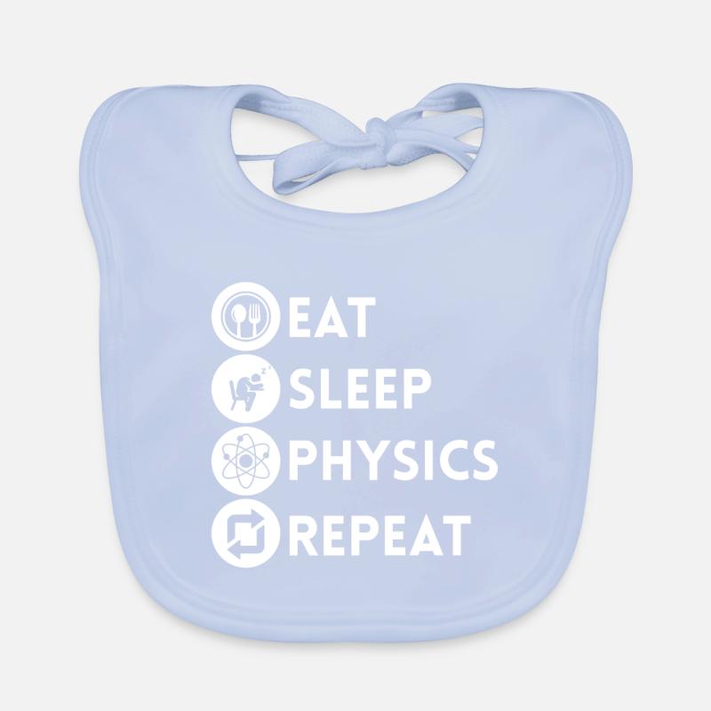 Physics Physicists Organic Baby Bibs