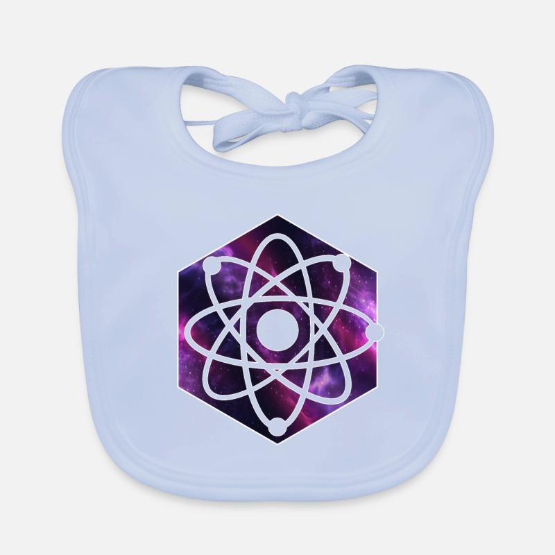 physics Organic Baby Bibs