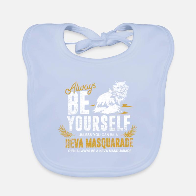 Chat Neva Masquerade Bavoir bio Bébé
