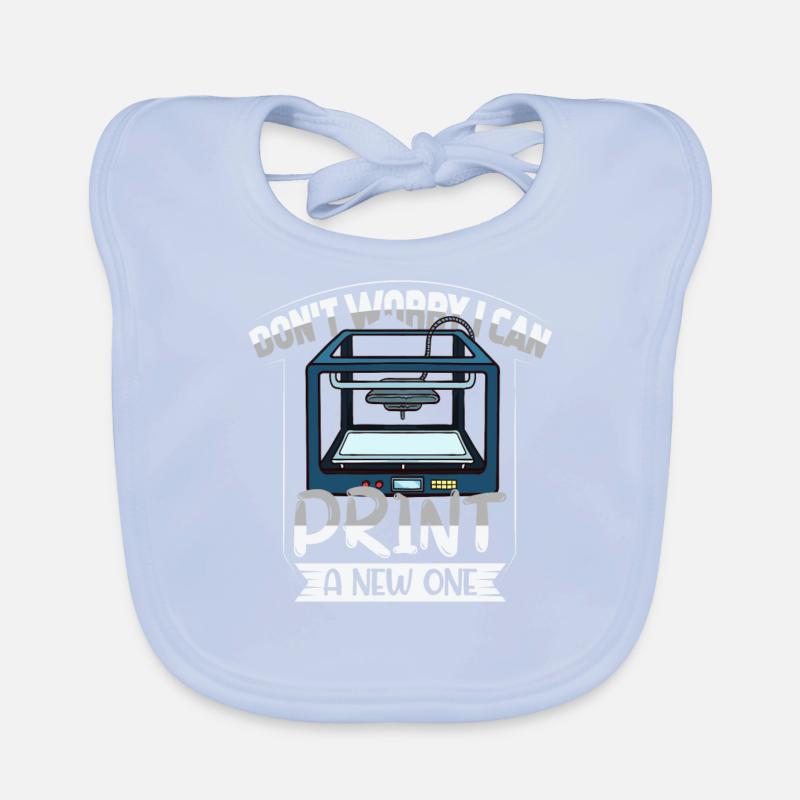 Machine d'impression 3D de cadeau d'imprimante 3D Bavoir bio Bébé