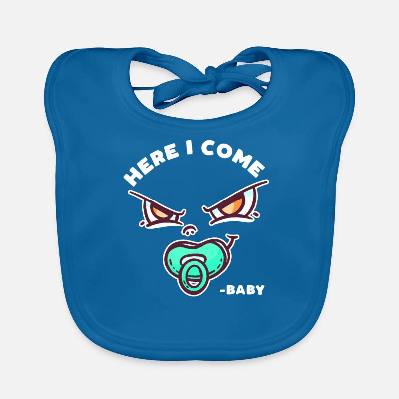 Visage de bébé Bavoir bio Bébé