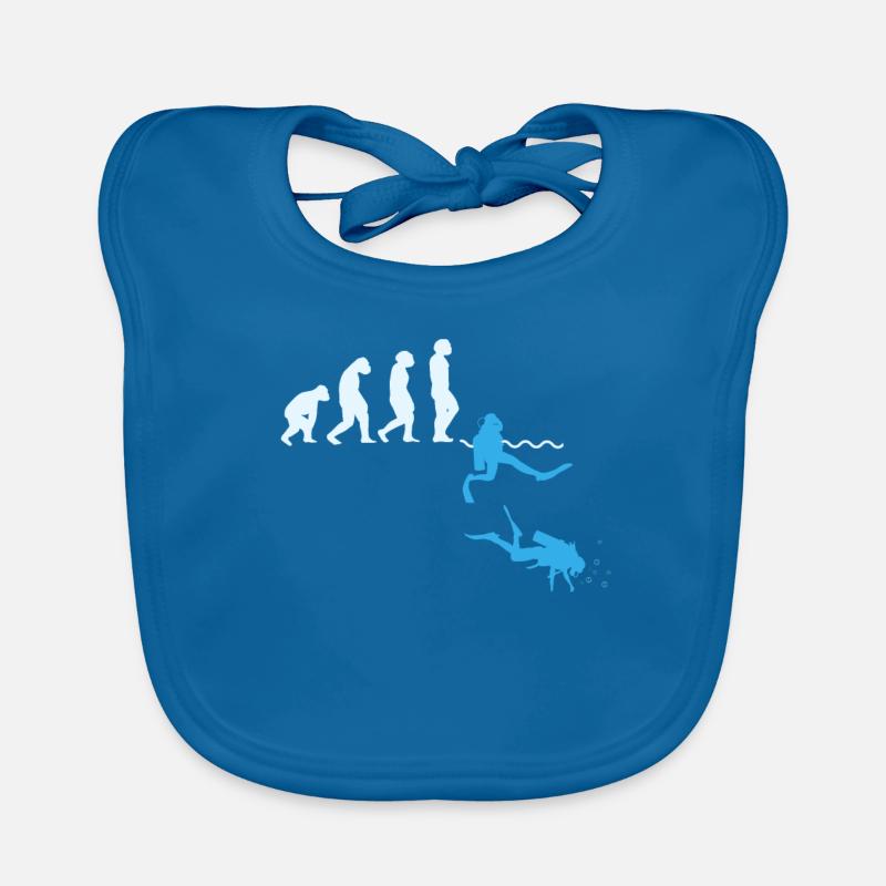 Plongée Evolution Chemise cadeau de plongée Bavoir bio Bébé