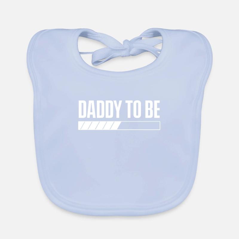 Future Father Papi Papa Father's Day Pregnant Organic Baby Bibs