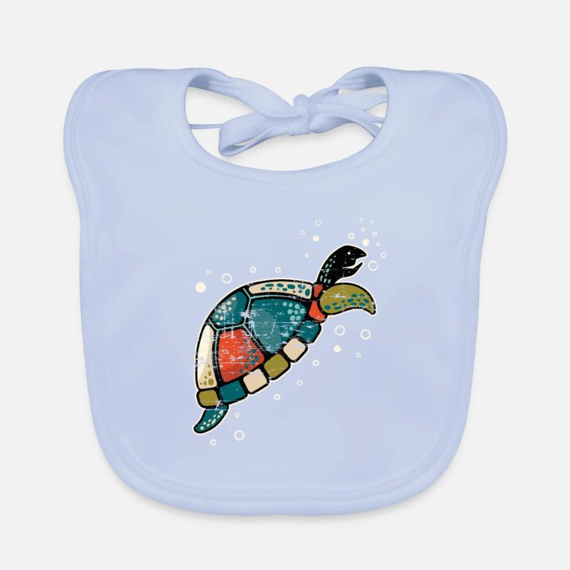 turtle Organic Baby Bibs