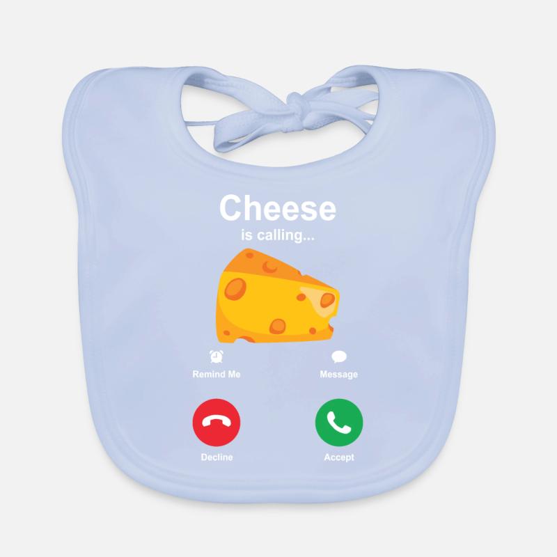 cheese Organic Baby Bibs