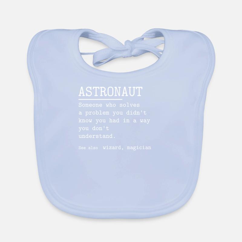 ASTRONAUTE Bavoir bio Bébé
