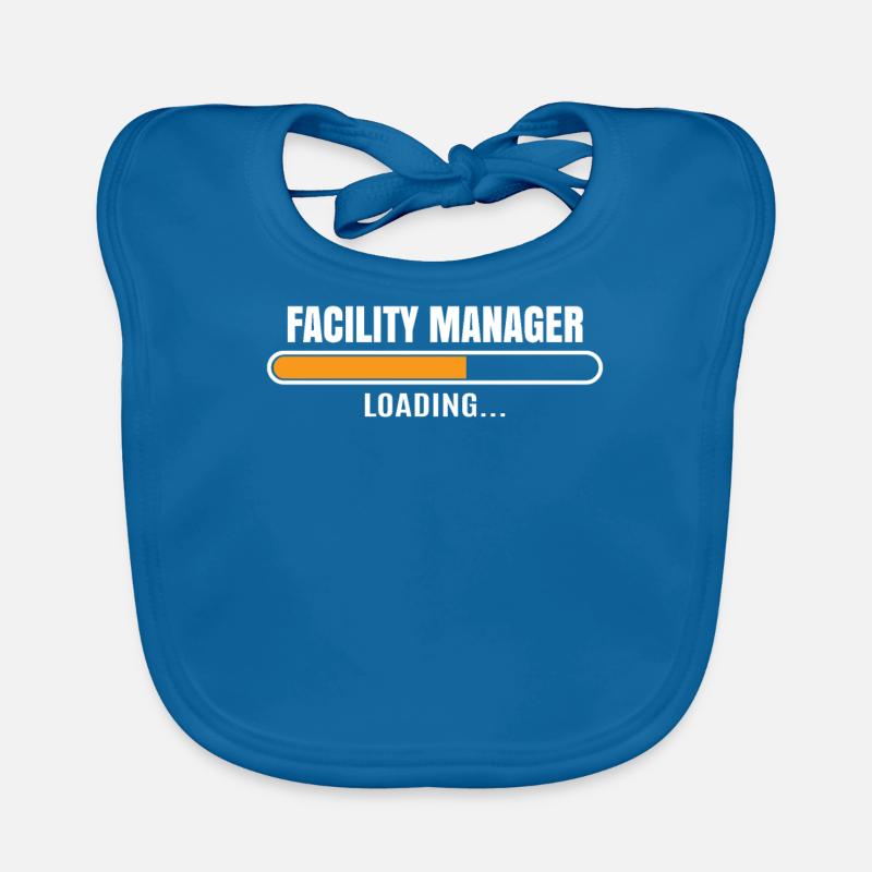 Facility Manager Profession Employée Idée cadeau Bavoir bio Bébé