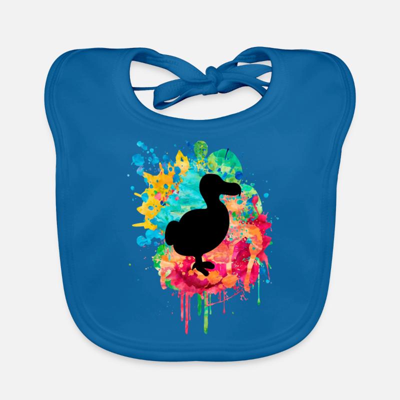 Conception de dodo coloré Bavoir bio Bébé
