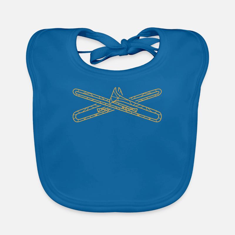 trombone Organic Baby Bibs