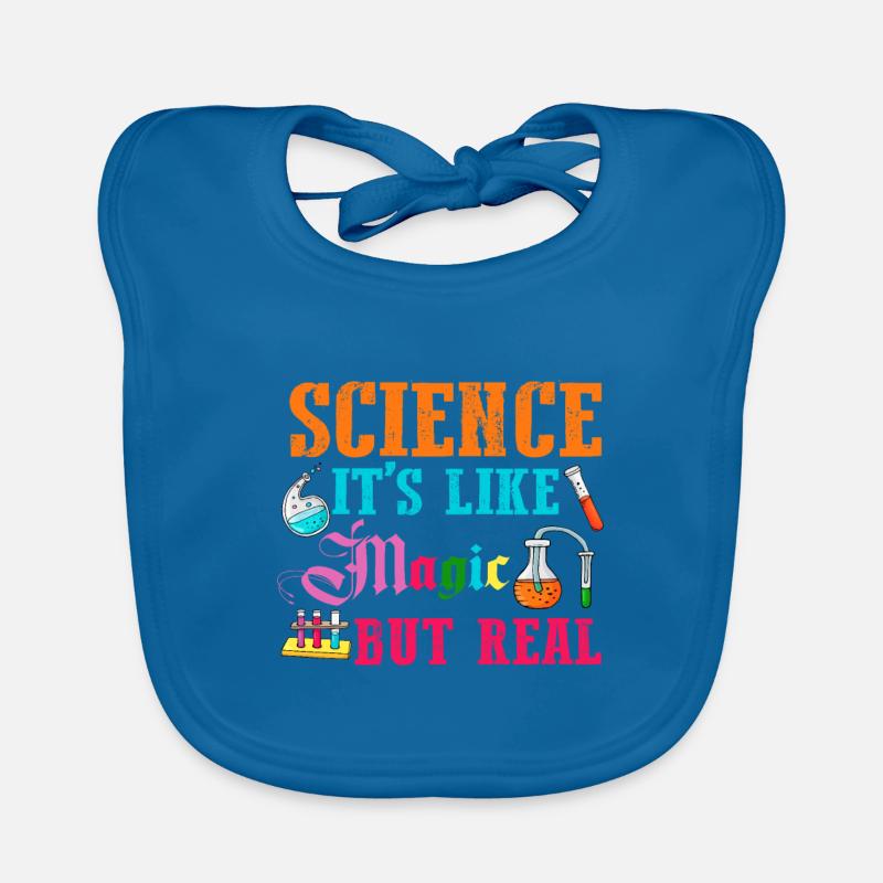 Science magic future chemistry student Organic Baby Bibs