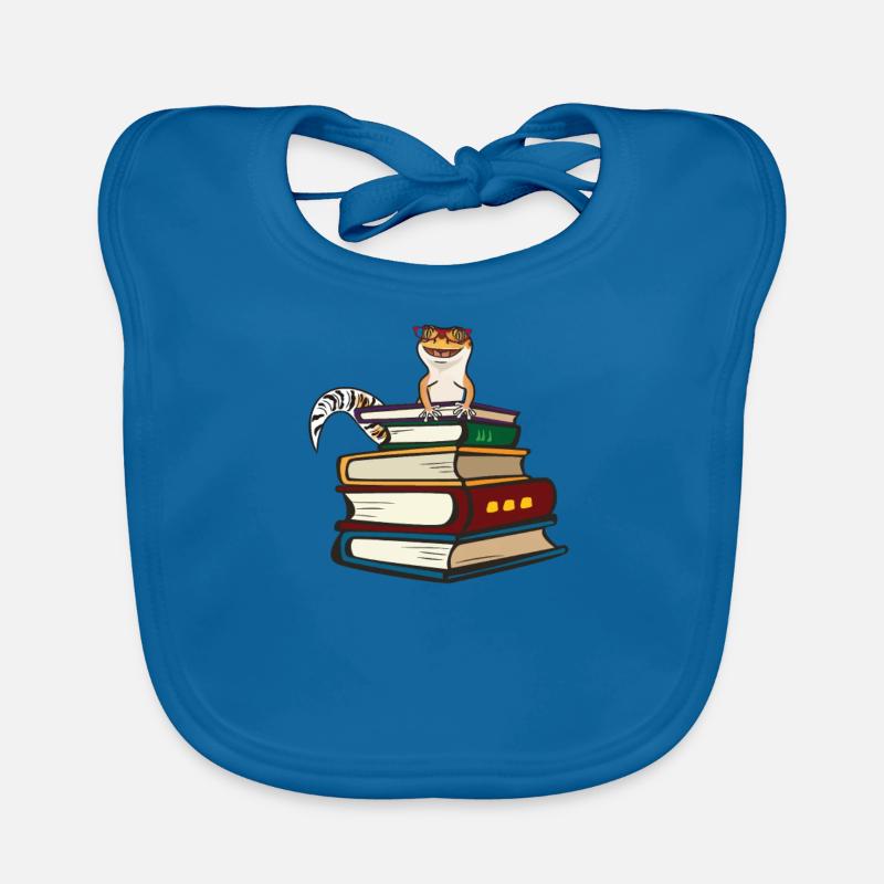 Leopard Gecko Organic Baby Bibs