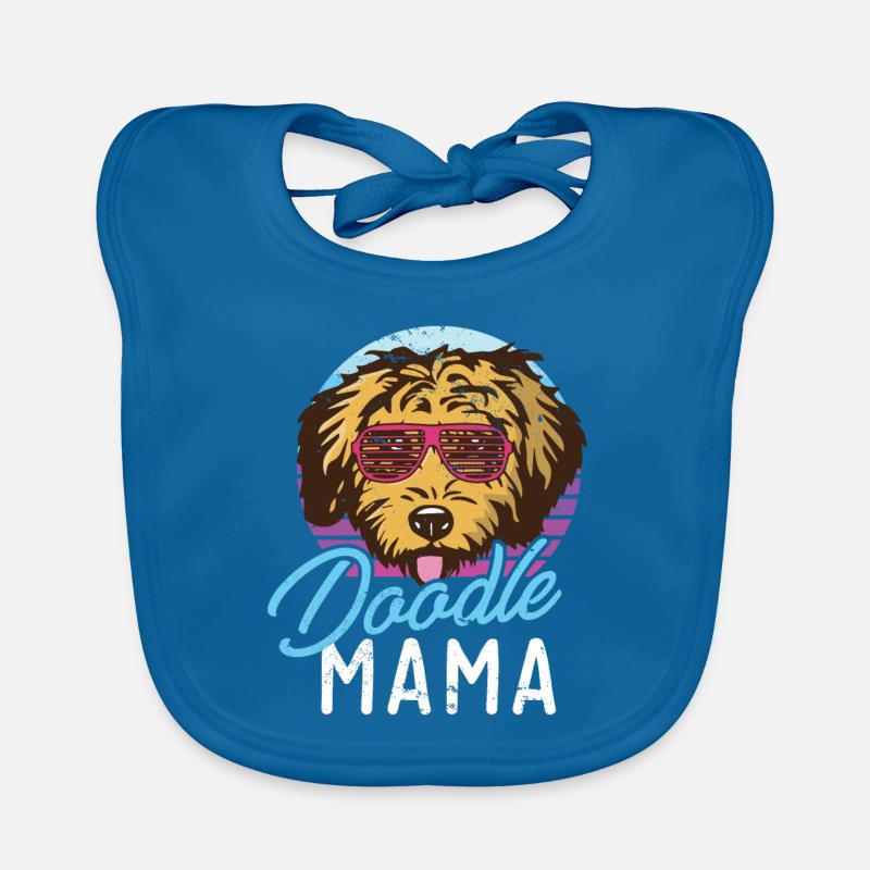 Doodle Mama Gift Goldendoodle Mom Goldendoodle Bavoir bio Bébé