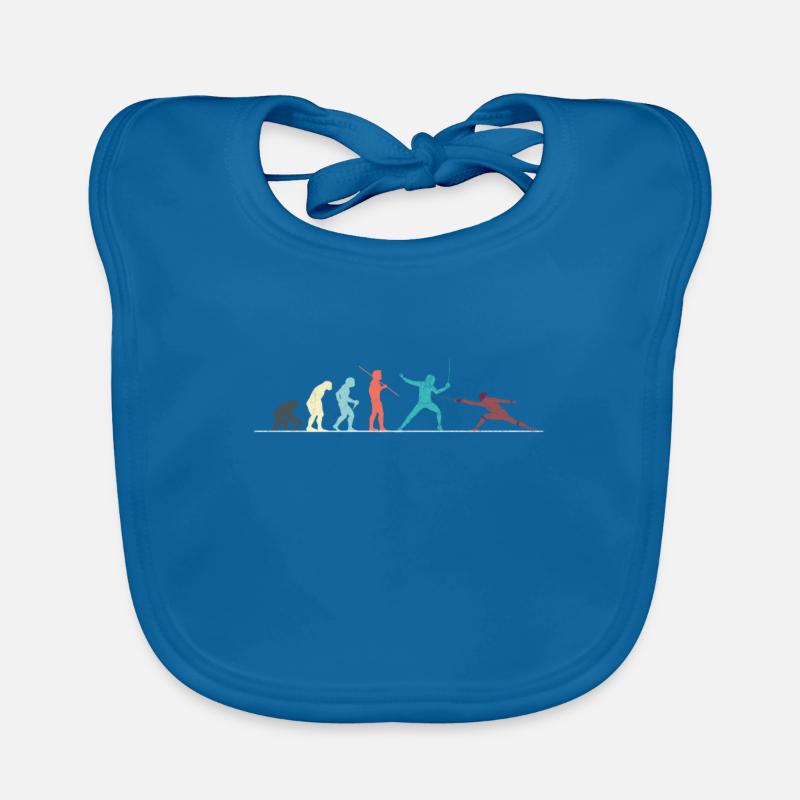 Fechten Fechter Geschenk Baby Bio-Lätzchen