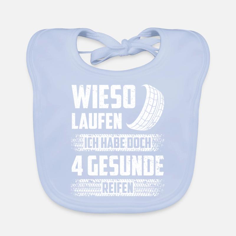 Autofahrer Schrauber Tuning Baby Bio-Lätzchen