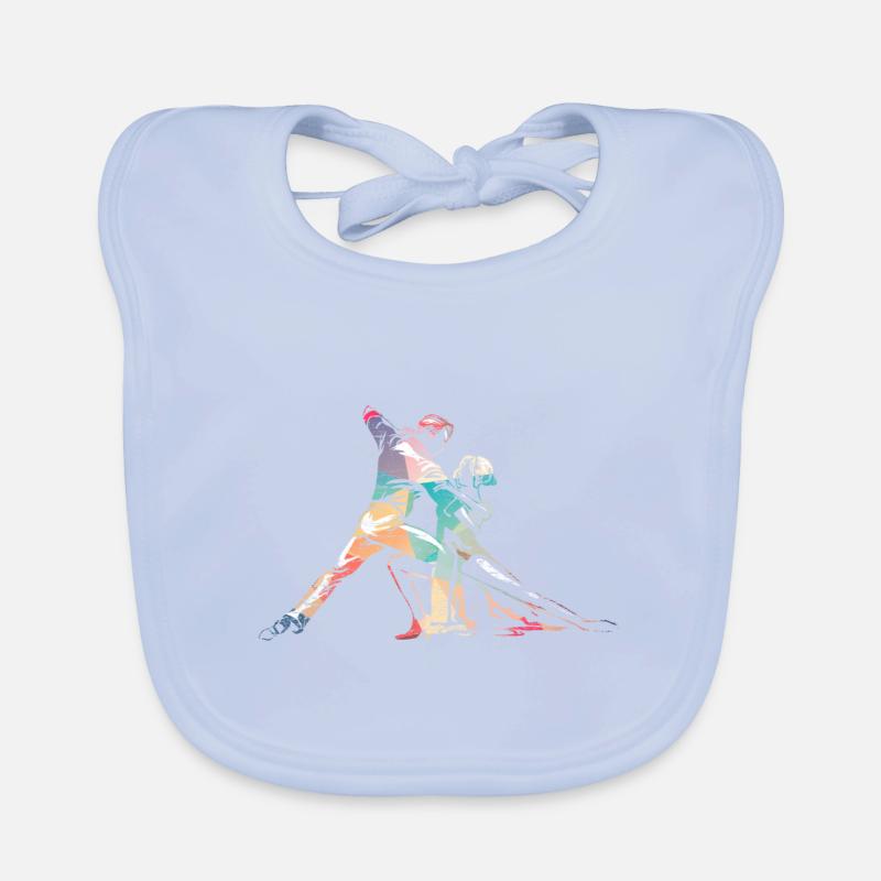Tango dance Organic Baby Bibs
