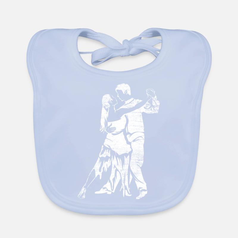 Tango dance Organic Baby Bibs