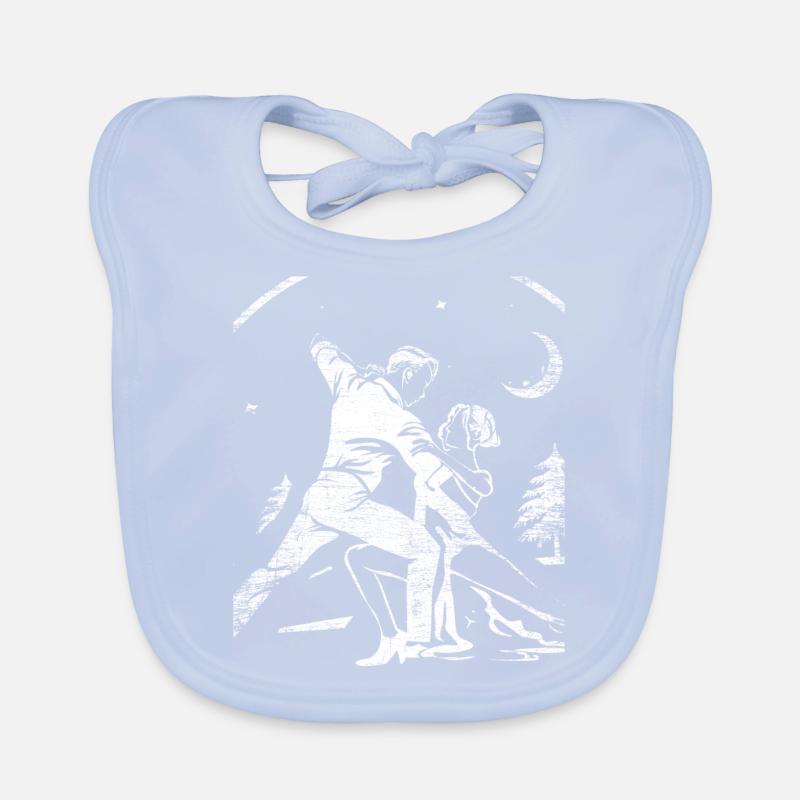 Tango dance Organic Baby Bibs